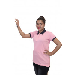 Coller light pink t-shirt