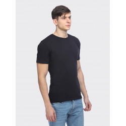 Black T-Shirt Round Neck